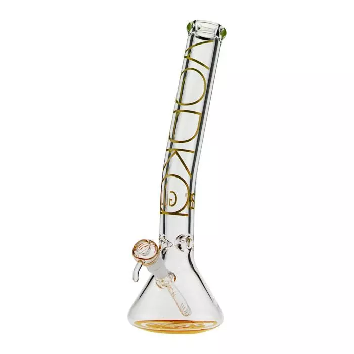 Vodka Glass - 46cm Glass (9mm) BENT NECK Bong